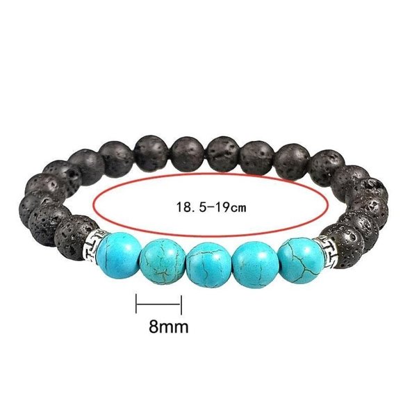 3/$15 - Essential Oil Bracelet – Turquoise - Picture 4 of 10